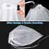 Freehawk Nylon Straining Bag Fine Mesh Food Strainer Bag Reusable Strain Tea Pulp Juice Food Nut Milk Filter Bag(15.7 x 15.7, 8 Packs)