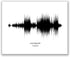 Led Zeppelin Sound Wave Wall Art Decor Prints - Set Of 4 (8x10) Inch Poster Photos