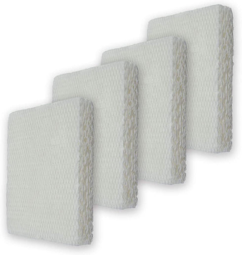 PUREBURG HFT600 Replacement Humidifier Wick Filters Compatible with Honeywell HFT600 Fits HEV615 and HEV620 Series Top Fill Tower humidifier,Filter T, 4-Pack