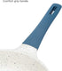 Ecolution Farmhouse Cast Aluminum, Durable Nonstick Coating, Even Heating, Dishwasher Safe, Soft Touch Handle, 9.5-Inch Fry Pan, Blue