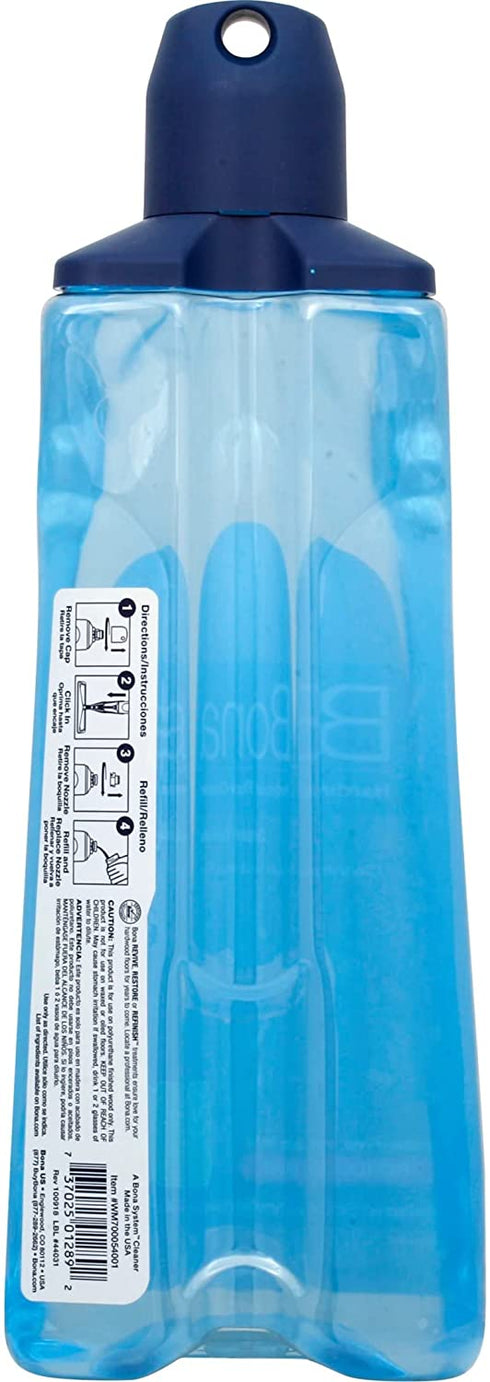 Bona Hardwood Floor Cleaner Refillable Spray Mop Cartridge, 34 Fl Oz