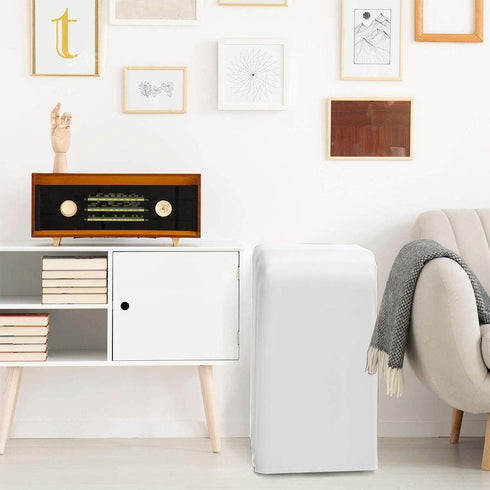 Luxiv Portable Air Conditioner Cover, Gray Portable AC Unit Cover 15 x 18 x 30 Anti-Dust Portable Air Conditioner Storage Bags Protection Cover for Mobile AC (White)