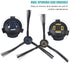 KEEPOW Replacement Accessories Kit Compatible with ILIFE V8s V80 Max Robotic Vacuum Cleaner (4 Set Hepa Filters + 6 Set Side Brushes +6 Pcs Mop Clothes)