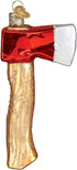 Old World Christmas Contractor Tools Glass Blown Ornaments for Christmas Tree Axe, 4.750, Model:32313