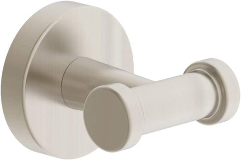 Symmons 353DRH-STN Dia Wall-Mounted Double Robe Hook in Satin Nickel