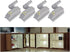 COSORO Hinge LED Sensor Light for Kitchen Cabinet Cupboard Closet Night Lights, Living Room/Bedroom/Wardrobe Night Lights (16PCS)