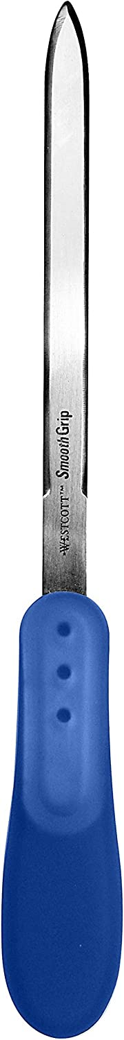 Westcott All-Purpose Letter Opener, Soft Grip (13934-009), Color Varies