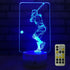 FlyonSea Baseball Light,Baseball Gifts Bedside Lamp 7 Colors Change + Remote Control with Timer Kids Night Light Optical Illusion Lamps for Boys Gift Ideas for Boys or Kids