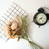 Artificial Dried Flowers Fake Silk Rose Flower Arrangements 2 Packs of Plastic Wheat Ears Bouquet Decor Home Decoration Centerpieces (Champagne)