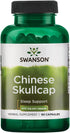 Swanson Full-Spectrum Chinese Skullcap Relaxation Sleep Support 400 Milligrams 90 Capsules