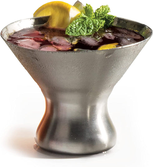Endurance 8 Oz. Stemless Martini Glass - One Glass