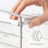 YouCopia UpSpace Water Bottle Organizer, 2-Shelf, White