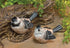 The Bridge Collection Sculpted Resin Brown Bird Figurines, Set of 2 Assorted