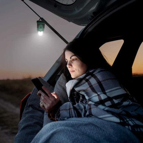 Lepro LED Camping Lantern, Mini Camping Lantern, 350LM, 4 Light Modes, 3 AA Battery Powered Lantern Flashlight for Home, Garden, Hiking, Camping, Emergencies, 2 Packs