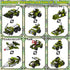 VATOS STEM Building Toys, 576 PCS Warcraft STEM Toys for 6 Year Old Boys 25-in-1 Engineering Building Bricks Destroyer Fighter Vehicles Blocks Kits Best Gifts for Kids Aged 6 7 8 9 10 11 12 Yr Old