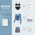 3Pcs Durable Diamond Mesh Laundry Bags for Delicates 12 x 16 Inches (3 Medium)