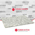Home Basics Granite (8" x 12", White) Cutting Board