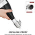 OWO Wine Opener Set Wing Corkscrew with Wine Foil Cutter and Wine Stoppers Used in Kitchen Restaurant Chateau and Bars Stainless Steel (Wine Opener Set, Silver)