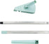 Floor Scrub Brush Shower Scrubber Cleaning Bath Tub and Tile Scrubber Brush Long Handle Detachable Stiff Bristles for Cleaning Shower Bathroom Kitchen Balcony Wall 37.4? Length