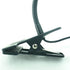 QUANS 5W Clip on Clamp Gooseneck COB LED Desk Table Light lamp Cool White 19inch Neck Black