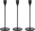 Ganydet Black Candlestick Holders Set of 3, Iron Taper Candle Holders, Decorative Candle Sticks Long Holder, 9.25 Tall Candle Holders for Table Centerpiece, Party, Wedding and Candlelight Dinner