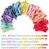 Pastel Balloon Garland Kit 202Pcs Rainbow Macaron Balloons Arch Kit with White Foil Fringe Curtain for Birthday Party Baby Shower Decorations