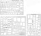 Sooez Architectural Templates, House Plan Template, Interior Design Template, Furniture Template, Drawing Template Kit, Drafting Tools and Supplies, Template Architecture Kit, 1/4 Scale