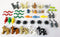 42 Friends Animal Pet Pack, Toy Building Blocks Accessories Fits Lego Minifigures - 100% Compatible - Includes: Dogs Cats Fish Snakes Rabbits Birds Frogs Spiders Owls Mice & More