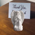 wsmart Guardian Angel Statue Shelf Living Room Bedroom Decor Figurines Gifts for Women (White Resin)