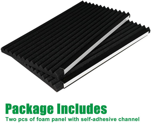 Forestchill Window Air Conditioner Side Insulated Foam Panel Kit, Window AC Units Insulation Panels of 17 X 9 X 7/8 inch, Pack of 2