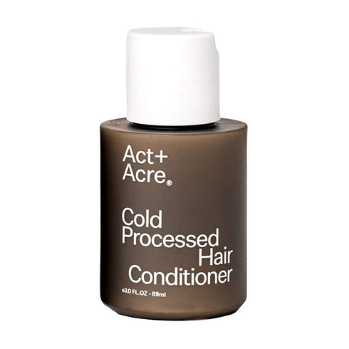 ACT+ ACRE Cold Processed Hair Conditioner for Dry, Frizzy and Damaged Hair - Sulfate Free Conditioner Hair Treatment with Amaranth and Moringa Oil for Moisture, Elasticity and Shine (3 Fluid Ounces)