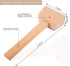 Pack of 2 Professional Lewis Bags and 1 Piece Ice Mallet Set-15.35 × 8.66 Inch Reusable Canvas Crushed Ice Bags with Wooden Mallet for Home Party Bar Kitchen Dried Ice Crushing