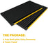 LBG Products Window Air Conditioner Foam Insulation Panels,AC Side Insulating Panel Kit,2 Pack,Black, 17in High x 9in Wide x 7/8in Thick