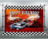 EOA 7(W) x5(H) FT Racing Cars Red Photography Backdrop Happy Birthday Hot Racer Wheels Banner Children Kids Cake Table Studio Props