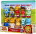 Daniel Tiger's Neighborhood Friends & Family Figure Set (10 Pack) Includes: Daniel, Friends, Dad & Mom Tiger, Tigey & Exclusive Figure Pandy