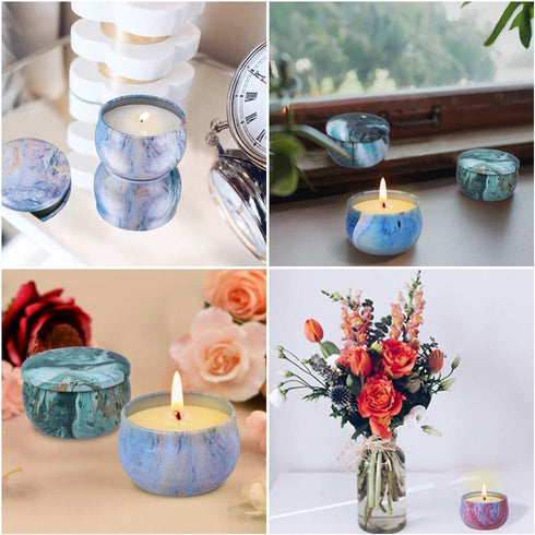Scented Candles Gift Set for Women, 9 Pack Aromatherapy Candles for Stress Relief & Valentine's Day Gift, Soy Wax Candles Include Vanilla, Rose, Lavender, Jasmine