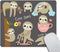 Smooffly Cute Baby Sloth Mouse pad Non-Slip Rubber Gaming Mousepad Rectangle Mouse Pads for Computers Laptop