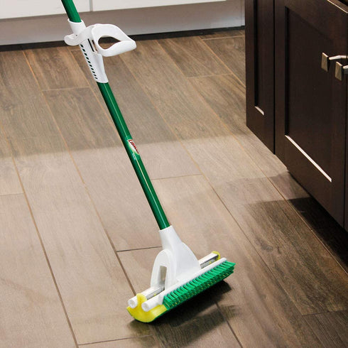 Libman Nitty Gritty Roller Mop Refills, Green, Yellow, 3 Pack