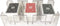 Yuanhe 9 Deck Clear Canasta Playing Card Tray