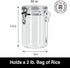 Oggi Clear Canister Food Storage Container, 59 Ounce