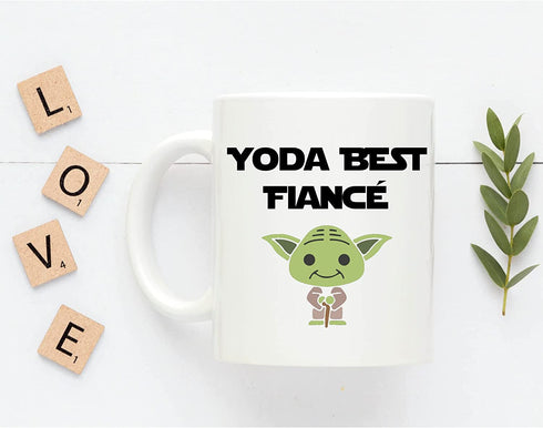 Fiance Mug, Best Fiance Mug, Valentine Mug For Him, Engagement Mug for Him, Funny Romantic Anniversary Men Cup, Newly Engaged Mug, Fiance Gifts For Valentines Day From Girlfriend, Future Husband Cup