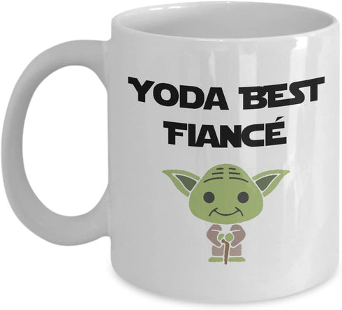 Fiance Mug, Best Fiance Mug, Valentine Mug For Him, Engagement Mug for Him, Funny Romantic Anniversary Men Cup, Newly Engaged Mug, Fiance Gifts For Valentines Day From Girlfriend, Future Husband Cup