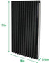 Forestchill Window Air Conditioner Side Insulated Foam Panel Kit, Window AC Units Insulation Panels of 17 X 9 X 7/8 inch, Pack of 2