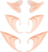 GREAT&LUCKY Cosplay Fairy Pixie Elf Ears - Soft Pointed Tips Anime Party Dress Up Costume Masquerade Accessories for Halloween Christmas Party, 3 Pair