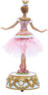 Kurt Adler 10-Inch Pink Musical Base Ballerina Figure