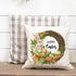 JOJOGOGO Bunny Easter Throw Pillow Covers 18x18 Set of 4 Carrot Easter Decorations Farmhouse Spring Pillow Covers Home Decor for Couch Sofa Porch