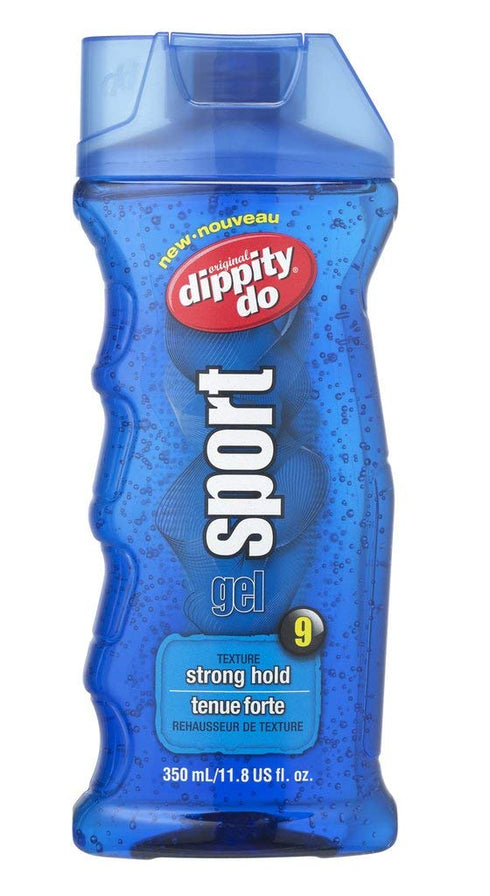 Dippity Do Original Hair Gel, Volume 9, Strong Hold (Texture), Sport, 350 ml/11.8 Fl.Oz