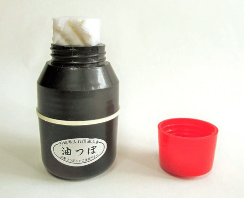 Sakai Takayuki, Oil applicator for Knife Maintenance,"Aburatsubo",Japanese Chef's tool