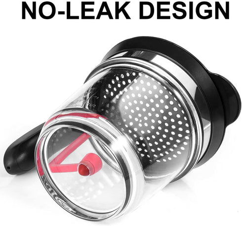 4-Cup Gravy Fat Separator With Bottom Release - Healthier Gravy, Soup, Stock And Oil Separator With Strainer 1L Grease Separator Cup Fat Skimmer For Cooking