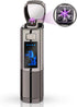 Triple Arc Lighter Plasma Lighter Windproof Lighter Rechargeable Electric Lighter Rechargeable USB Survival Lighter with LED Battery Indicator for Fire Outdoors Adventure Camping Hiking